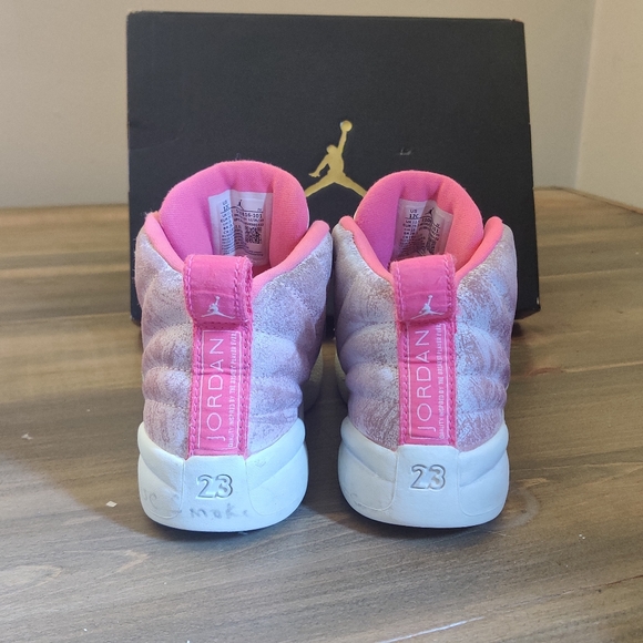 Air Jordan XII Arctic Pink size 12c (PS) - Picture 4 of 5